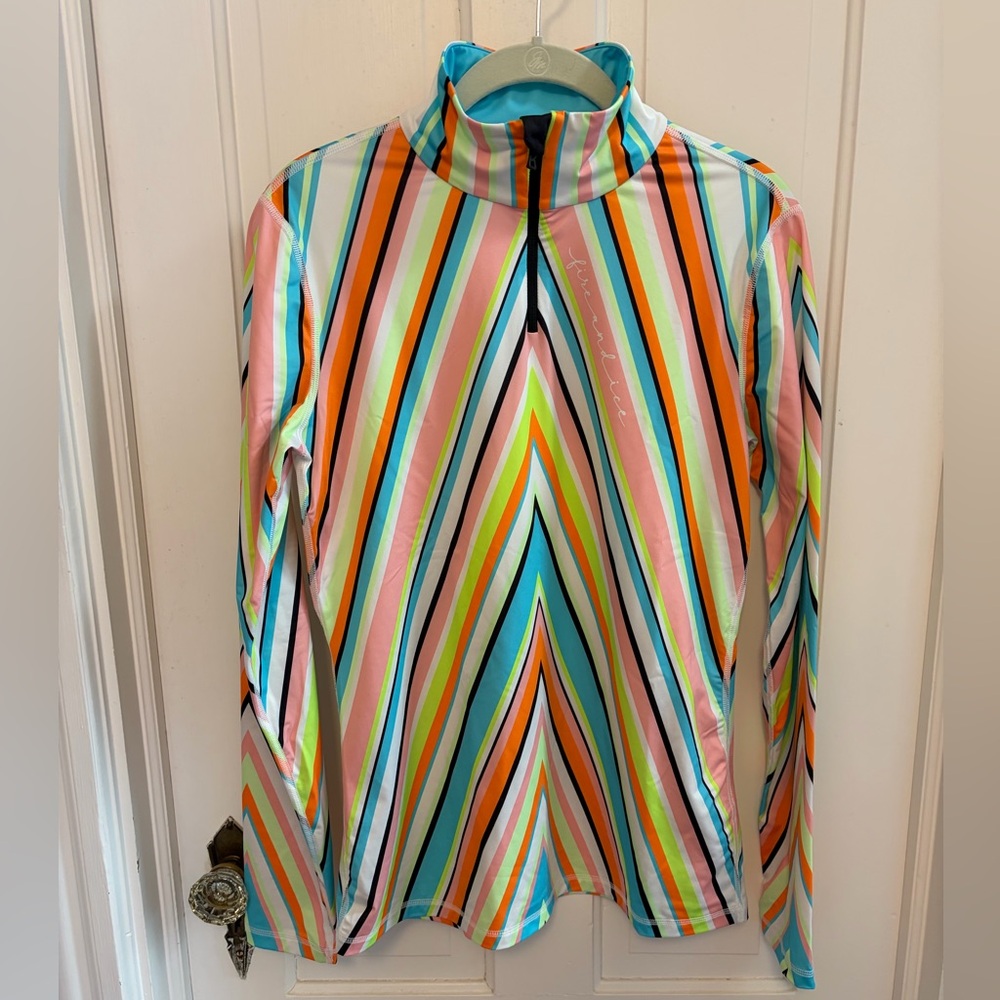 Bogner Fire & Ice women’s Ilvy power stretch first layer chevron top size M